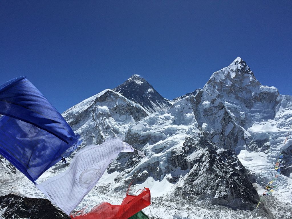 nepal tour packages - View of Everest Range in Nepal EBC trek