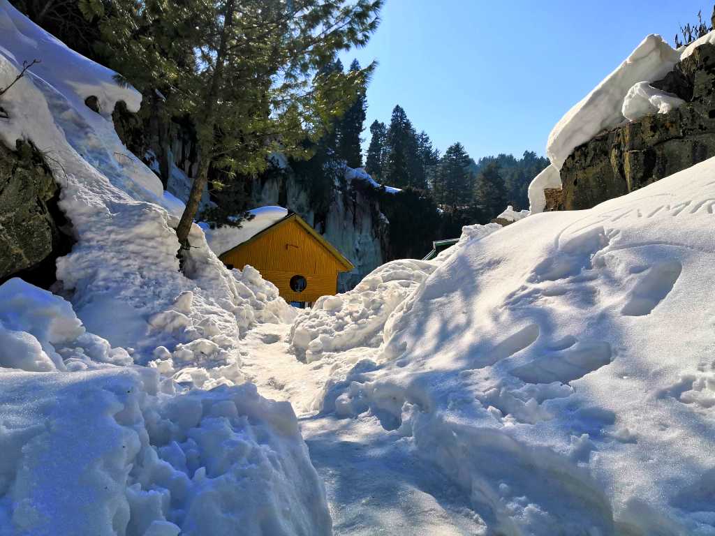 Experience Kashmir Snowfall Winter Wonderland