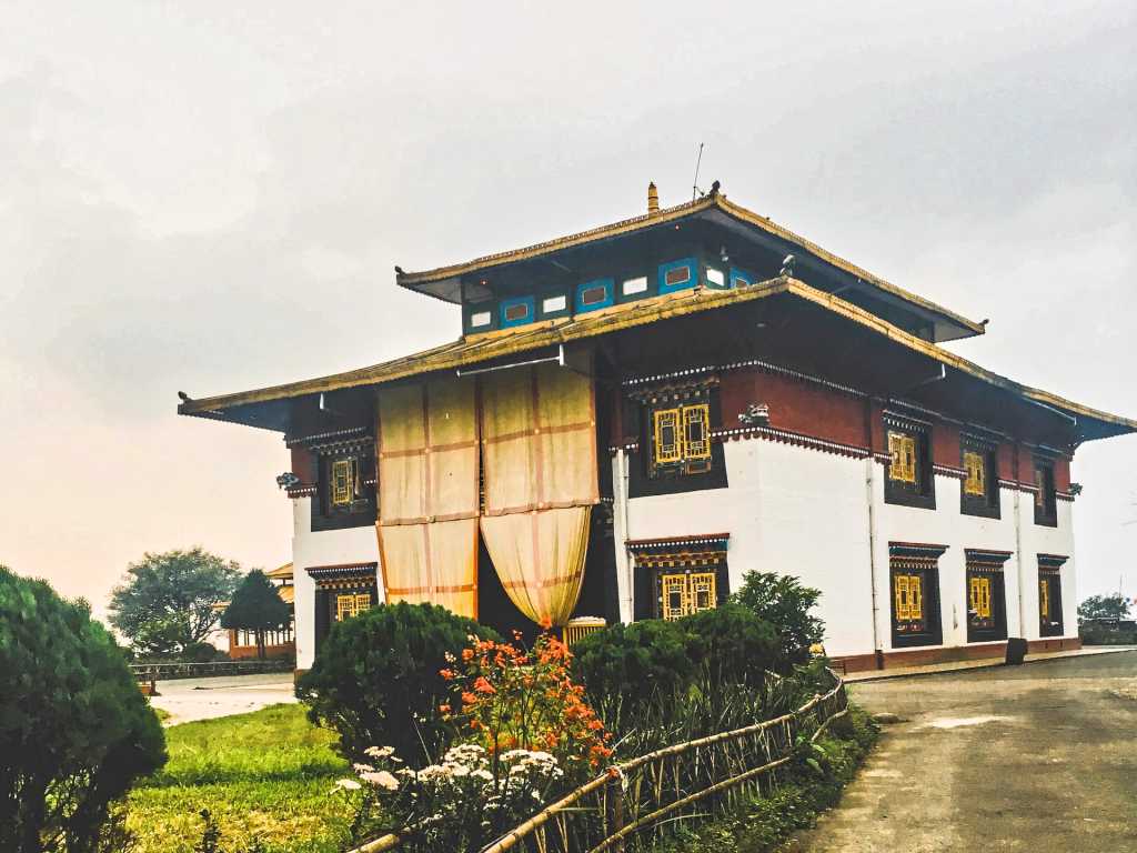 Gangtok Monastery in Sikkim Trip