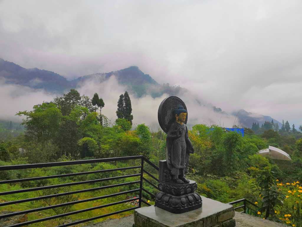 West Sikkim Culture Norbugang Throne Moonastery