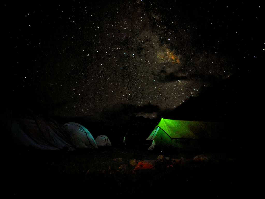 Starry Night Sky_Camping under the stars_Kashmir Great Lakes_Eka Experiences