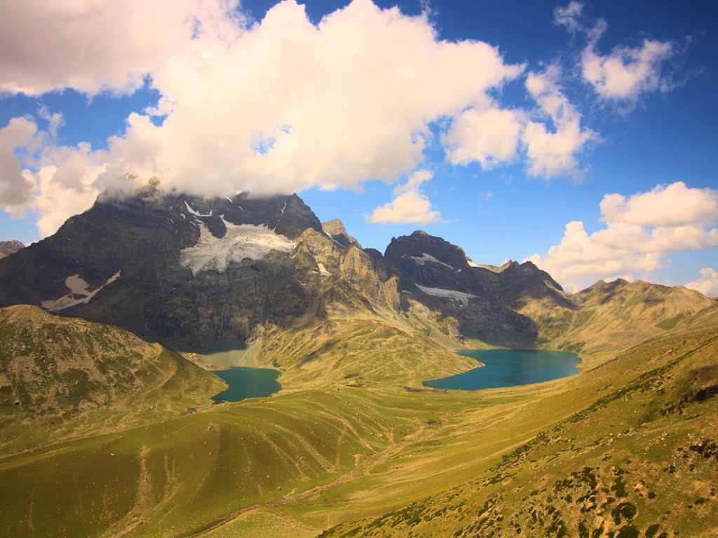 View from the pass_Zaj Pass_Successful Trek_Kashmir Great Lakes Trek_Eka Experiences