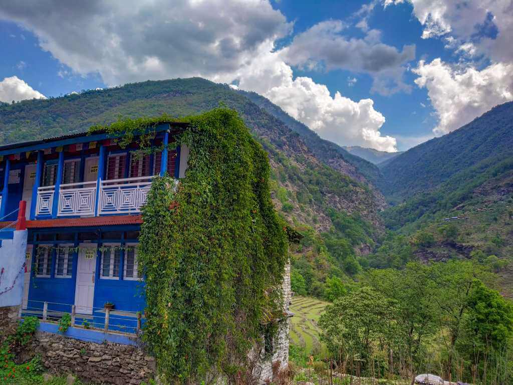 Beautiful house in remote Nepal
