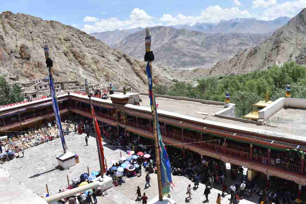 Hemis Monastery surrounded by deserted hills_Hemis Festival_Eka Experiences.