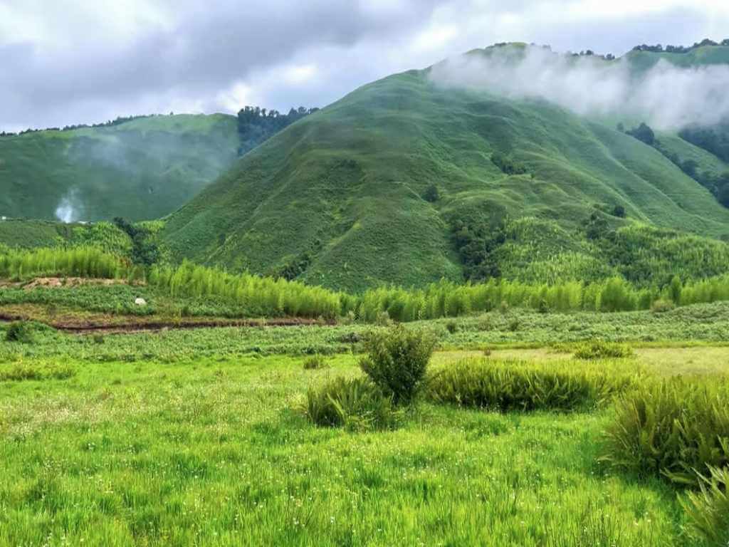 Lush Green Anini hills on Dibang Valley Tour__Eka Experiences™
