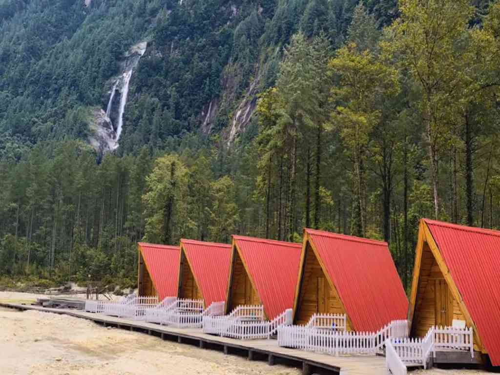 Riverbank huts on Dibang Valley Tour__Eka Experiences™