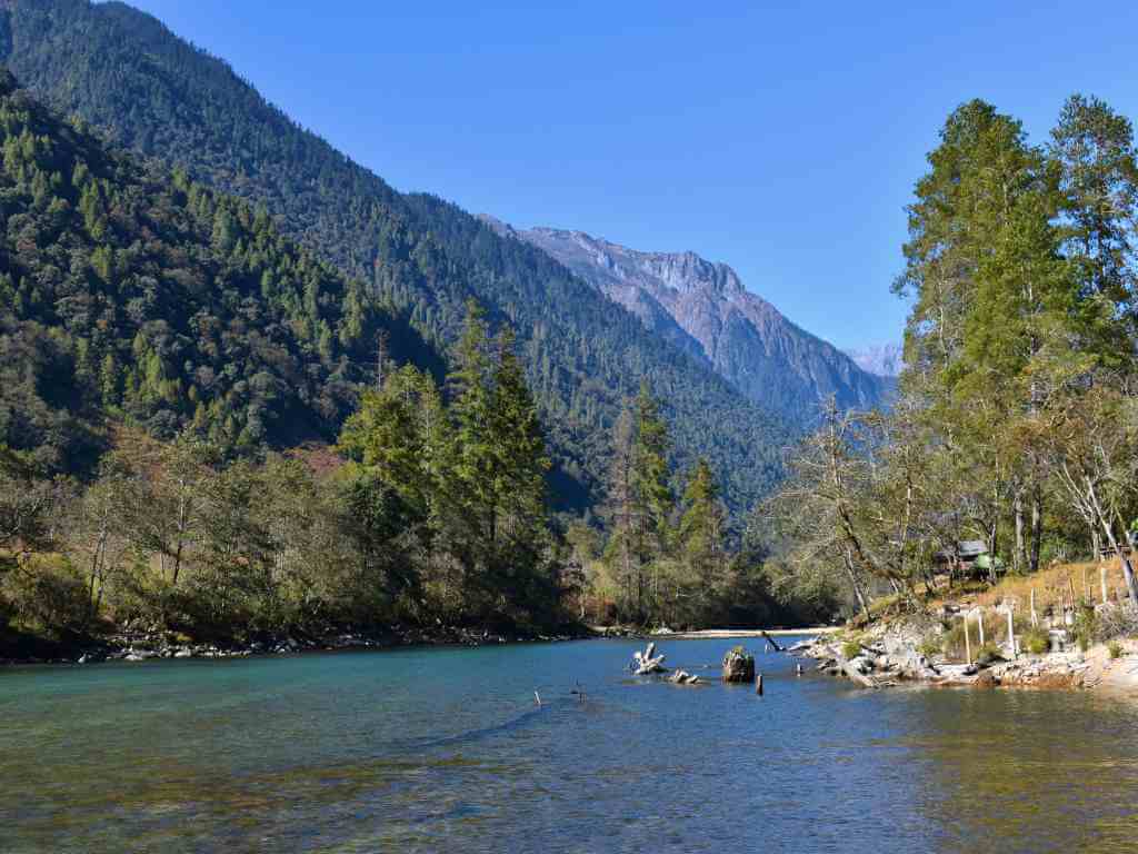 Shallow Flat Mountain Streams on Dibang Valley Tour__Eka Experiences™