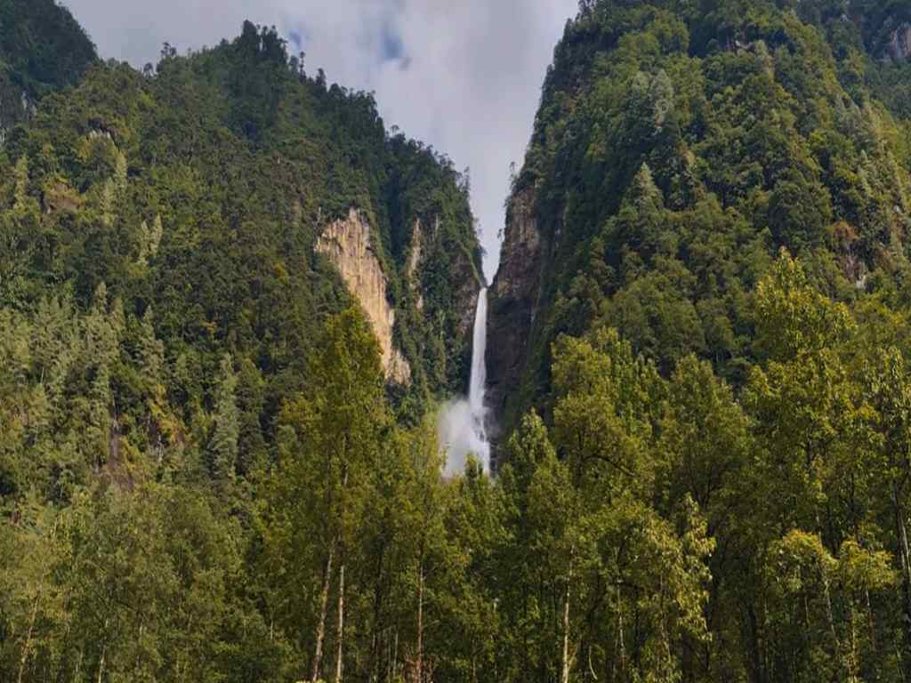 Towering Waterfall on Dibang Valley Tour__Eka Experiences™
